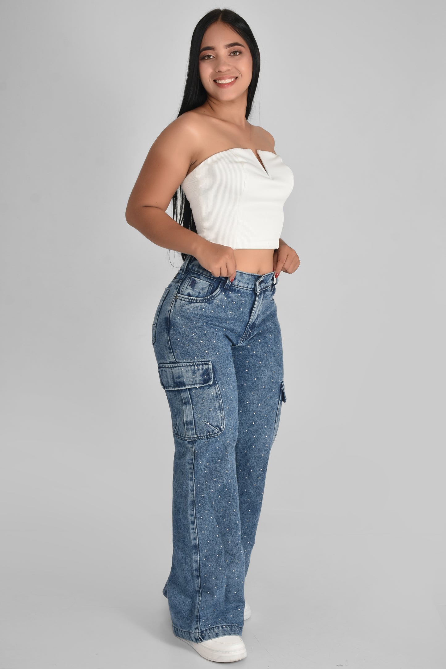 jeans cargo  ref.  j-70751