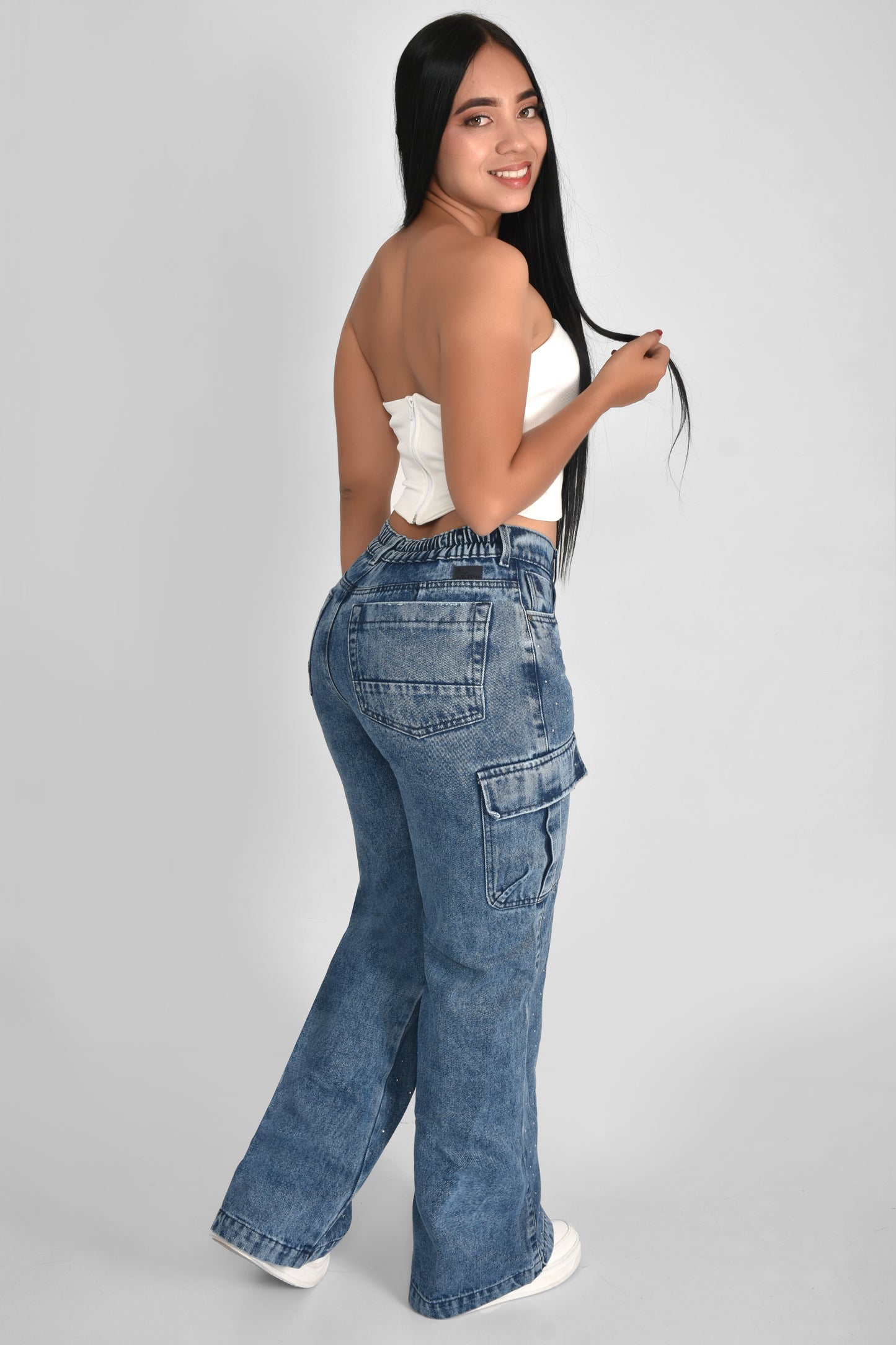 jeans cargo  ref.  j-70751