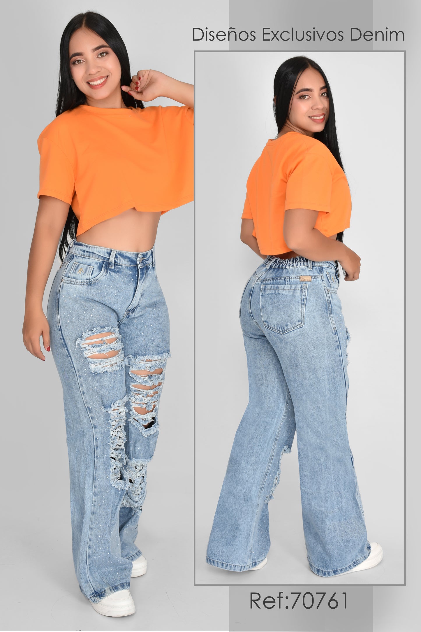 jeans cargo  ref.  j-70761