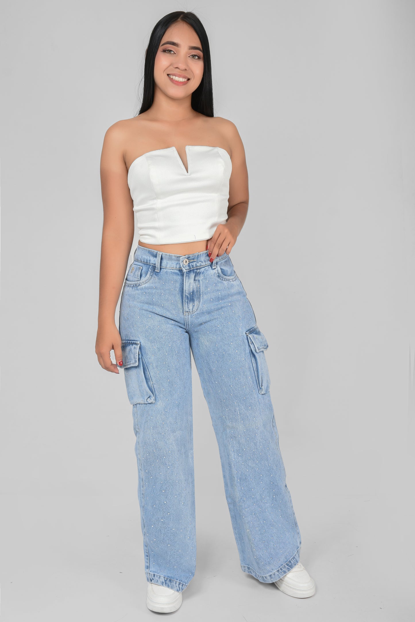 jeans cargo  ref.  j-70790