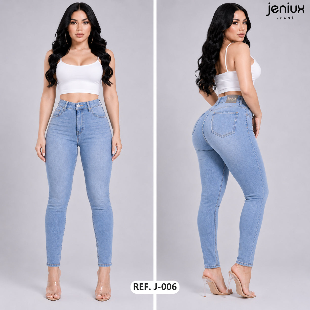 jeans skinny  ref.  j-006
