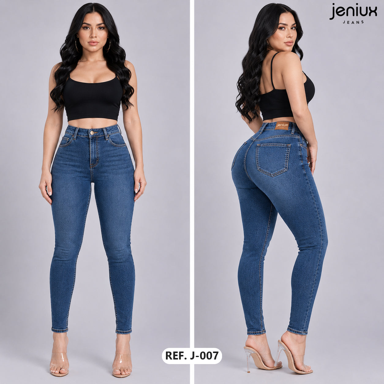 jeans skinny  ref.  j-007