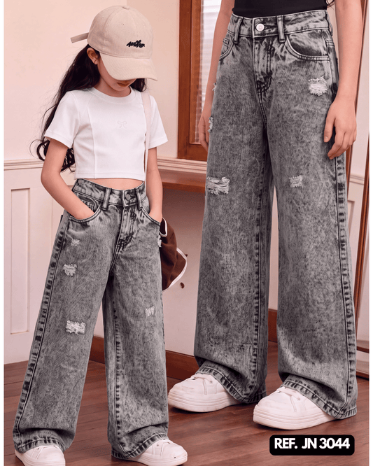 JEANS PALAZZO NIÑA REF. JN-3044