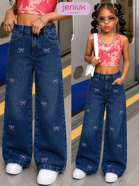 JEANS PALAZZO NIÑA REF. N-003