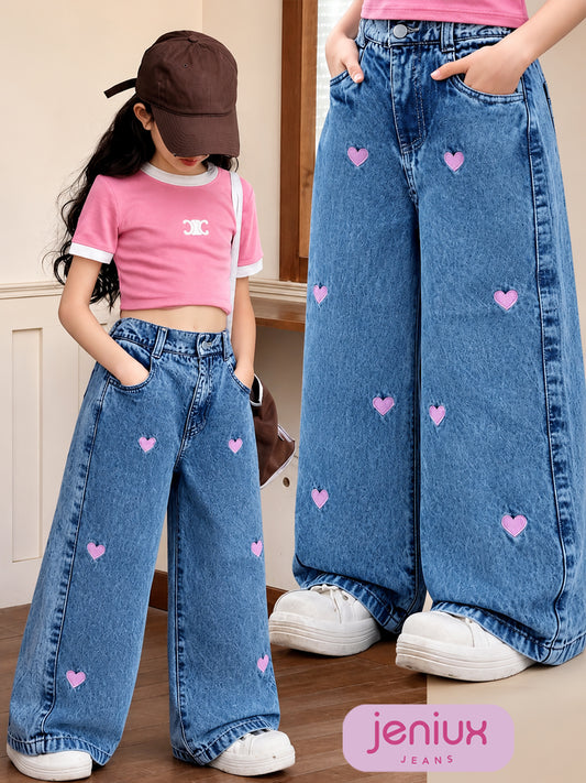 JEANS PALAZZO NIÑA REF. N-005